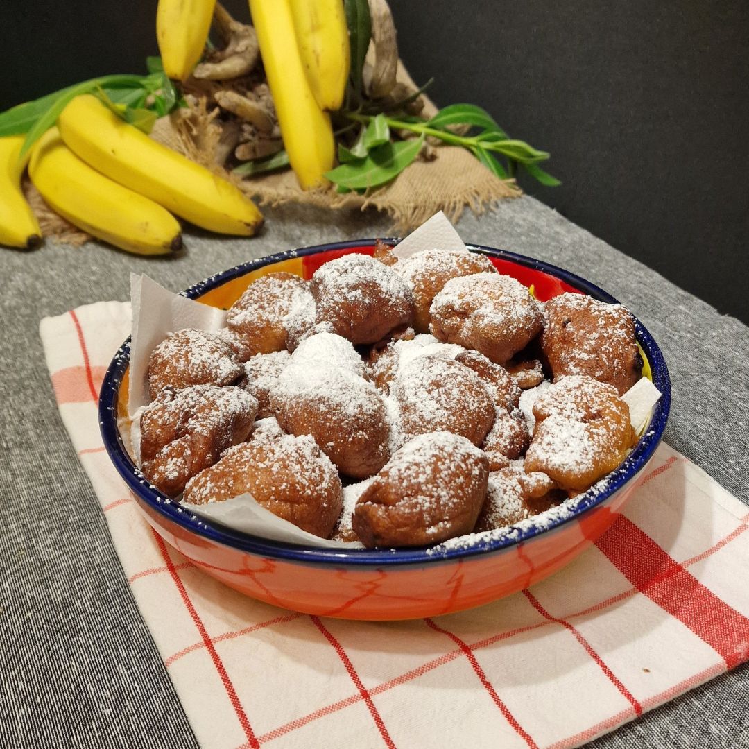 Buñuelos de banana fáciles, con pocos ingredientes y deliciosos