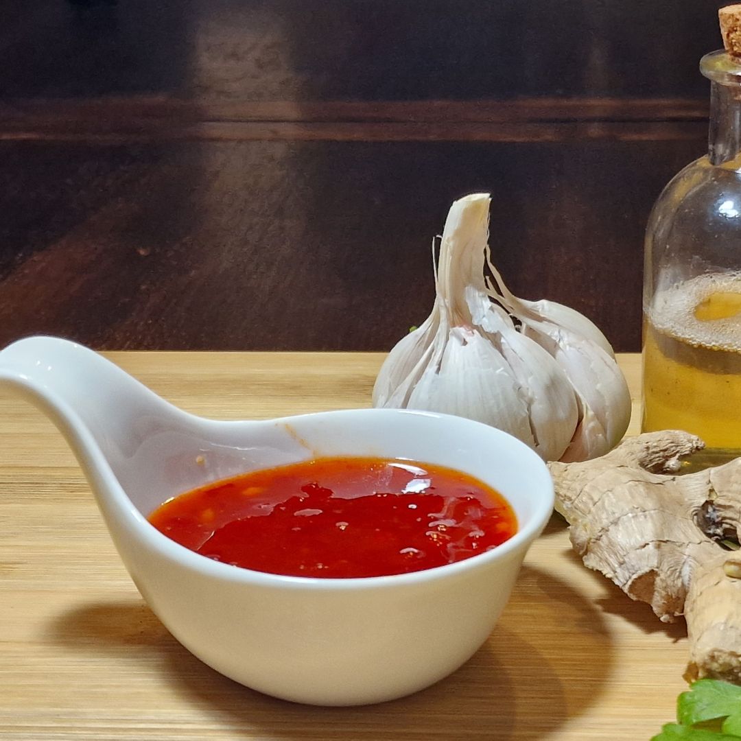 Salsa Thai dulce y picante casera en pocos minutos