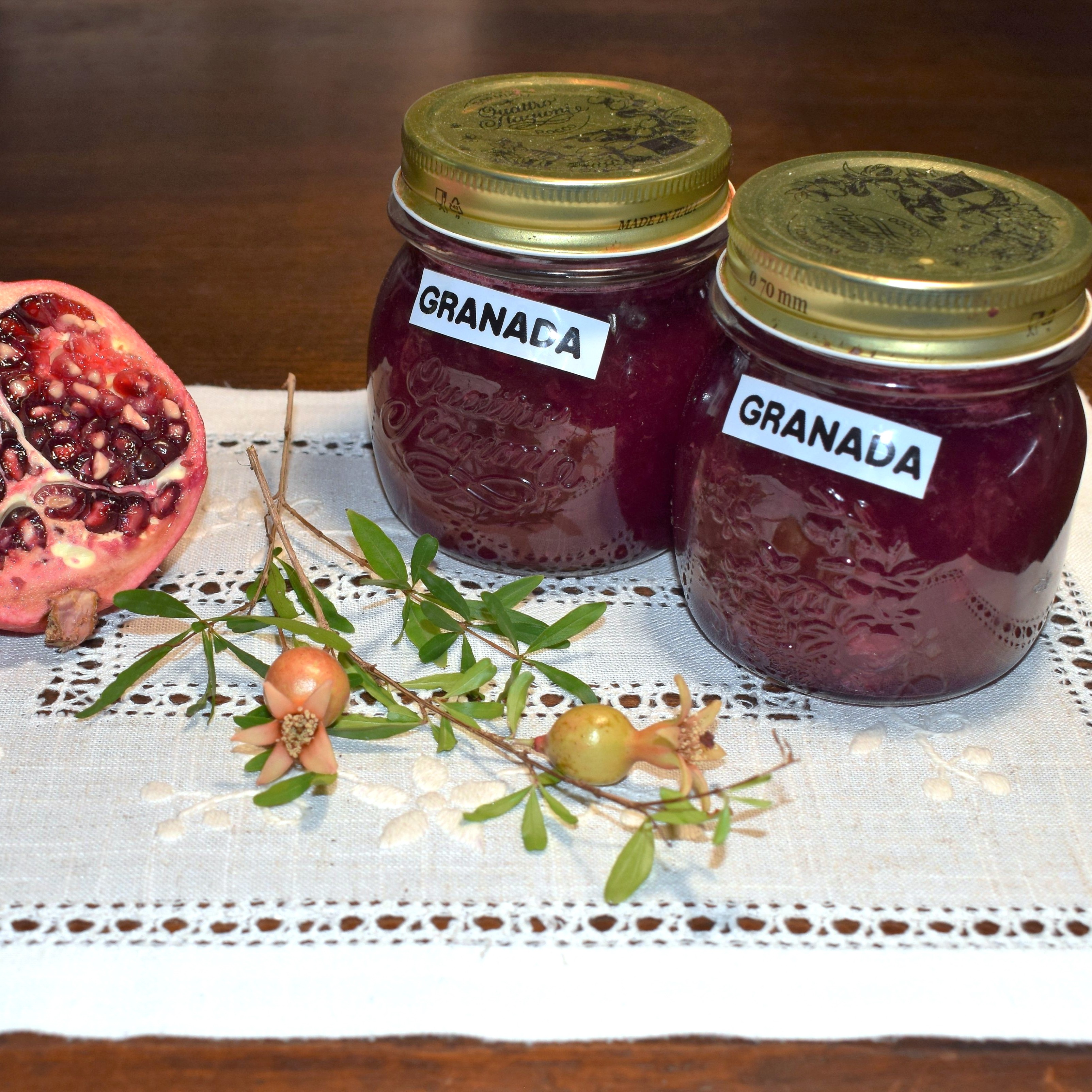 Como preparar y conservar mermelada de granada