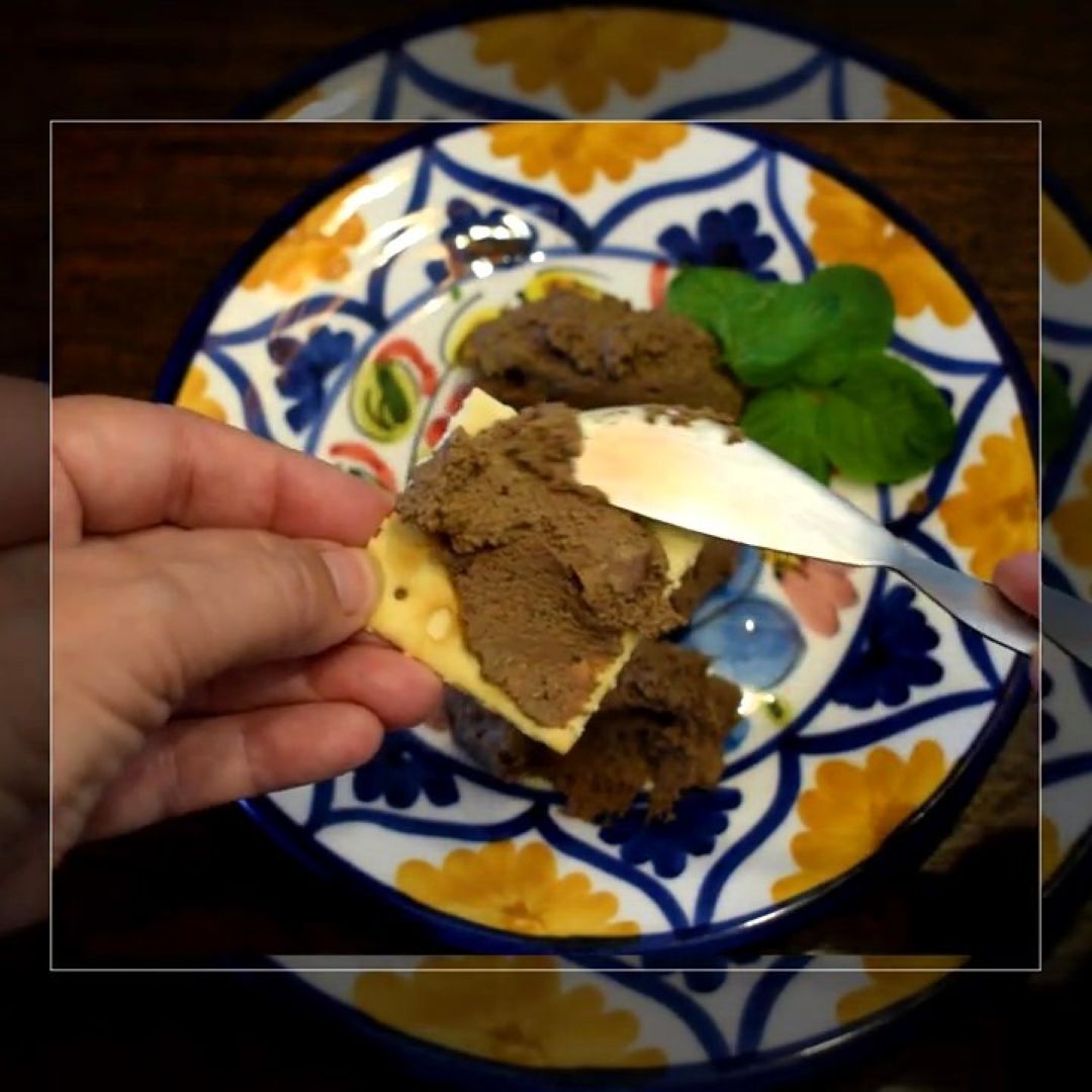 ¿Que te parece este paté al brandy con naranja?