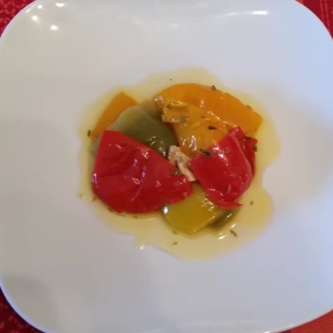 Pimientos en escabeche superfácil en 4 pasos